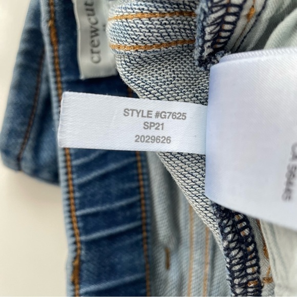 Crewcuts Girls Anywhere Jeans LOT OF 2 in Dark Wash and Light Wash Size 4 - Picture 13 of 14